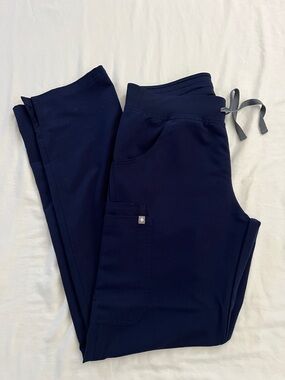Figs Navy Blue Scrub Pants